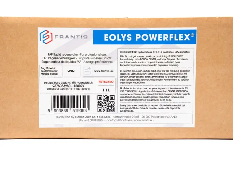 PŁYN DO FAP W WORKU 1.1L C C3 09-/DS3 4