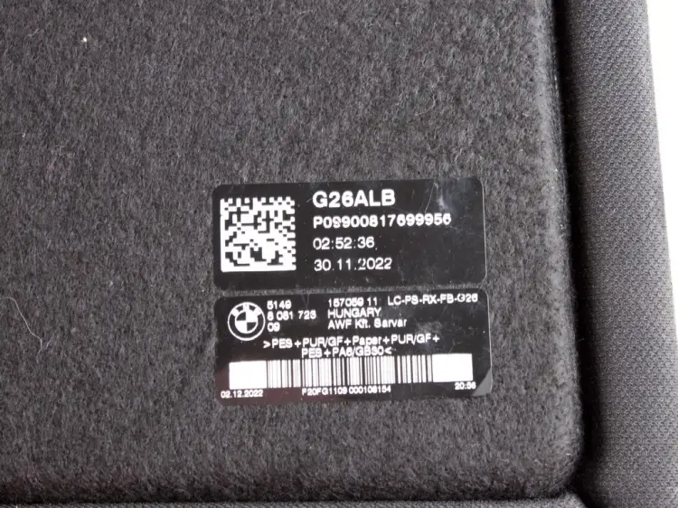 PÓŁKA TYLNA BAGAŻNIKA 5