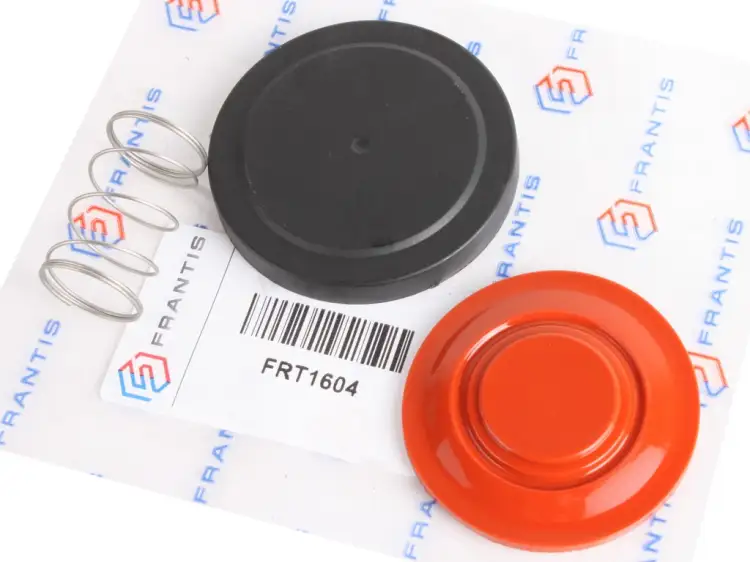 MEMBRANA ODMY POKRYWY ZAWORÓW 1.5 2.0 2.3 DCI ZE SPRĘŻYNKĄ I POKRYWKĄ - POMARAŃCZOWA ŚREDNICA 57MM