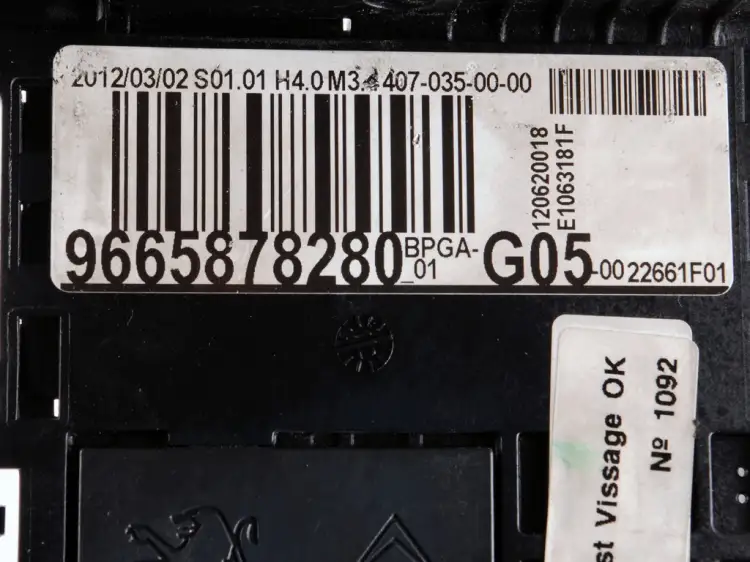MODUŁ STEROWNIK AKUMULATORA 1.6 E-HDI   4