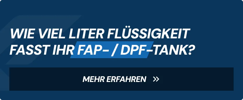 Welche Flüssigkeit soll man für das DPF/FAP-System verwenden ?